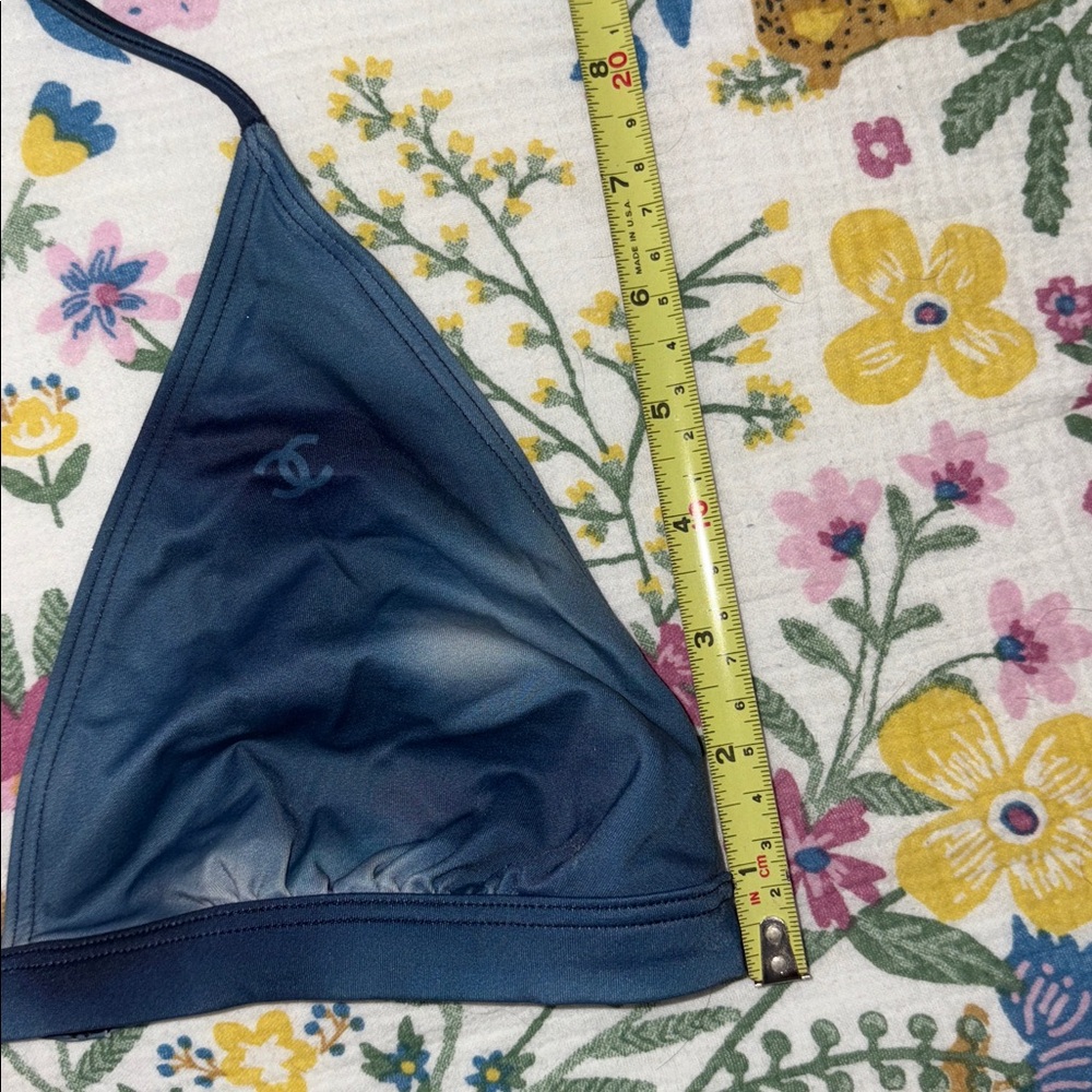 CHANEL Gradient Blue Bikini Top - Picture 6 of 6